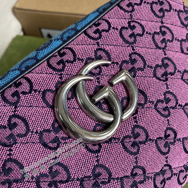 Gucci新款女包 古馳GG Marmont系列單肩斜挎包 Gucci相機包 447632  ydg3255